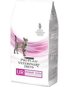 Сухой корм Pro Plan Veterinary Diets Feline UR St Ox с курицей диета для кошек 1 5 кг Purina