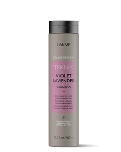 Шампунь для обновления цвета фиолетовых оттенков волос Refresh Violet Lavender Shampoo 300 мл Teknia Lakme