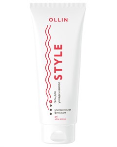 Гель для укладки волос ультрасильной фиксации 200 мл Style Ollin professional