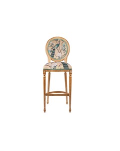Барный стул императорский павлин мультиколор 45x126x46 см Object desire