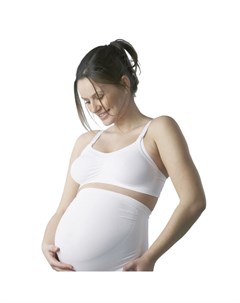 Бюстгалтер для беременных кормящих Синди арт 0817 размер XL белый с застежкой Medela