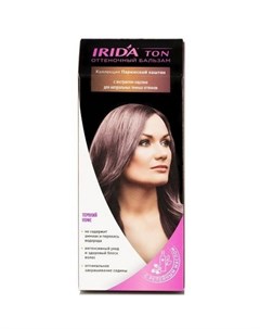 Бальзам оттеночный для окраски волос Ton терпкий кофе 2 х 25 мл Irida