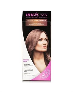 Бальзам оттеночный для окраски волос Ton золотистый каштан 2 х 25 мл Irida
