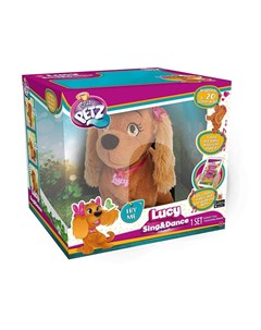 Игрушка мягкая Club Petz Собака Lucy Sing and Dance интерактивная выполняет 20 команд Imc toys