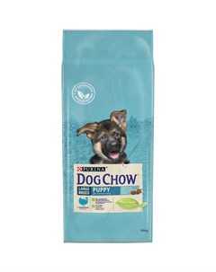 Корм для щенков для крупных пород индейка сух 14кг Dog chow