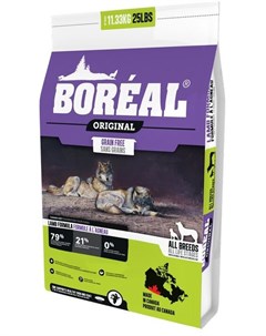 Сухой корм Original беззерновой с ягненком для собак всех пород 11 33 кг Ягненок Boreal