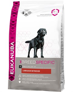 Сухой корм Breed Specific для собак породы Лабрадор Ретривер 10 кг Eukanuba