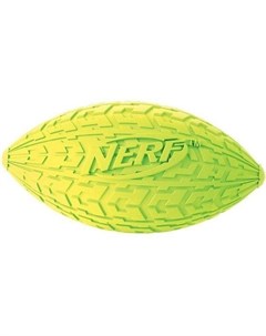 Игрушка Мяч для регби резиновый пищащий для собак 10 см Nerf