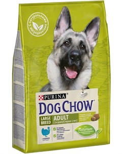 Сухой корм Adult Large Breed для собак крупных пород 2 5 кг Индейка Dog chow