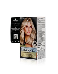 Стойкая краска для волос 10 14 Кристальный блонд Luminance
