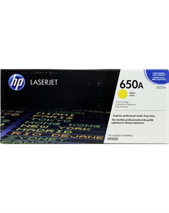 Картридж CE272A для HP HP Color LaserJet CP5525 15000стр Желтый Superfine