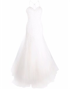 Свадебное платье с вышивкой бисером Loulou