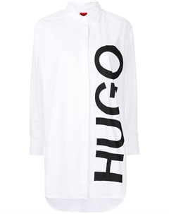 Рубашка оверсайз с логотипом Hugo