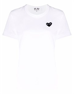 Футболка с вышивкой Comme des garcons play