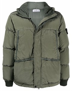 Пуховик с капюшоном Stone island