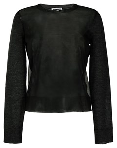 Джемпер с круглым вырезом Jil sander