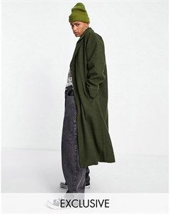 Зеленое легкое пальто Inspired Reclaimed vintage