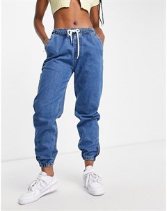 Синие свободные джинсы Naanaa