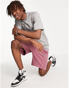 Трикотажные шорты шелковичного меланжевого цвета Revival Nike