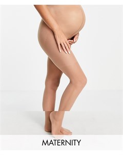Светло бежевые колготки 20 ден с поддержкой Maternity Lindex