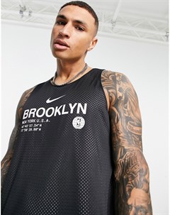 Двусторонняя майка команды Brooklyn Nets NBA Standard Issue Nike basketball
