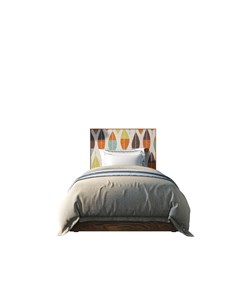 Кровать berber 48 120х200 оранжевый 120x140x200 см Etg-home