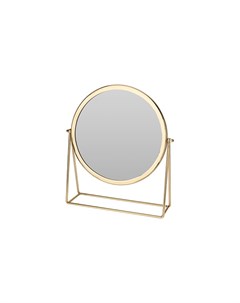 Зеркало настольное золотой 33x38x9 см Garda decor