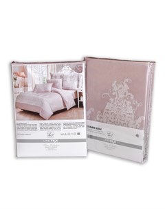 Комплект постельного белья Розовый Linetex