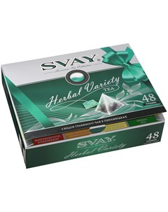 Чай Herbal Variety 48 пирамидок Svay