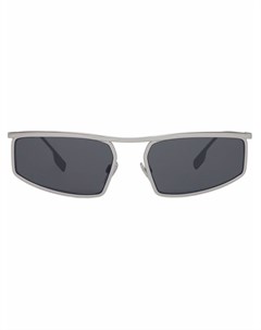 Солнцезащитные очки в прямоугольной оправе с логотипом Burberry eyewear