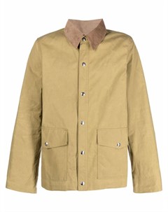 Куртка рубашка с контрастным воротником Fortela