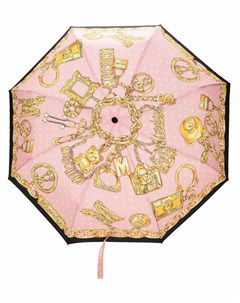 Зонт с принтом Donna Bear Charms Moschino