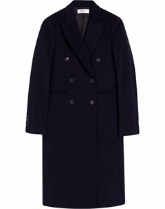 Двубортное пальто из смесовой шерсти Victoria beckham