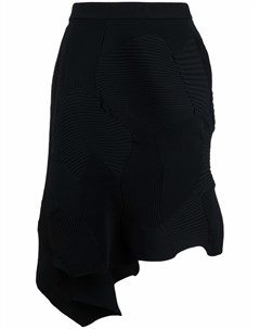 Плиссированная юбка миди с завышенной талией Issey miyake