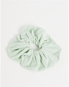 Резинка для волос из махровой ткани мятного цвета от комплекта Asos design