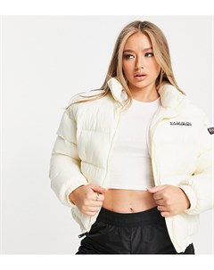 Светлый укороченный пуховик Box эксклюзивно для ASOS Napapijri