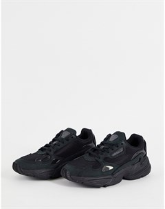 Черные кроссовки Falcon Adidas