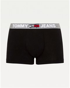 Черные боксеры брифы из эластичного хлопка Tommy Jeans Tommy hilfiger