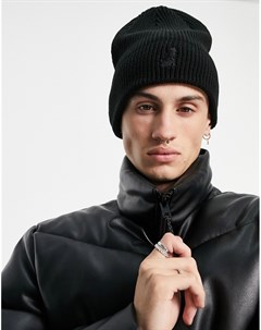 Черная шапка бини Cardinal 2 way Kangol