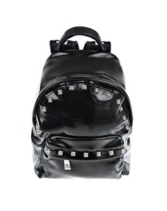 Черный рюкзак из эко кожи 20x23x15 см John richmond