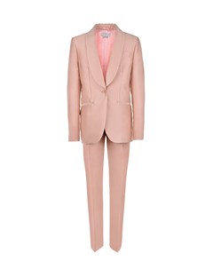Розовый костюм смокинг и брюки Stella mccartney