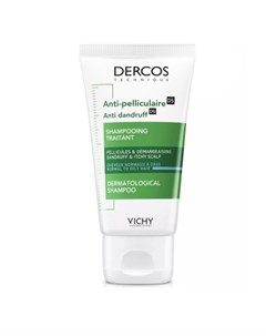 Шампунь уход для волос Dercos Anti Dandruff 50 мл Vichy