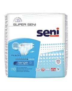 Подгузники для взрослых Super Large 10шт Seni