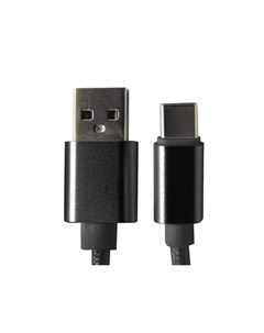 Аксессуар Зарядный кабель USB Type C 3m Black HS PS5603A УТ000027463 Red line
