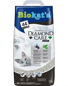 Наполнитель Diamond Care Classic комкующийся для кошек 8 л Biokat's