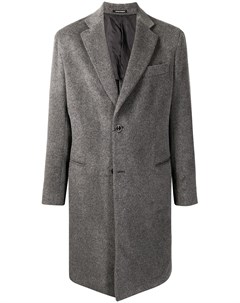 Однобортное пальто Emporio armani