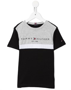 Футболка в стиле колор блок с логотипом Tommy hilfiger junior