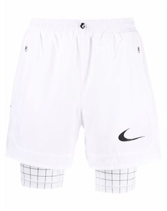 Многослойные спортивные шорты Nike x off-white