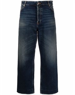 Укороченные джинсы широкого кроя Balenciaga