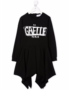 Трикотажное платье с логотипом Gaelle paris kids